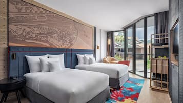 Standardzimmer, 2 Einzelbetten, Stadtblick | 1 Schlafzimmer, hochwertige Bettwaren