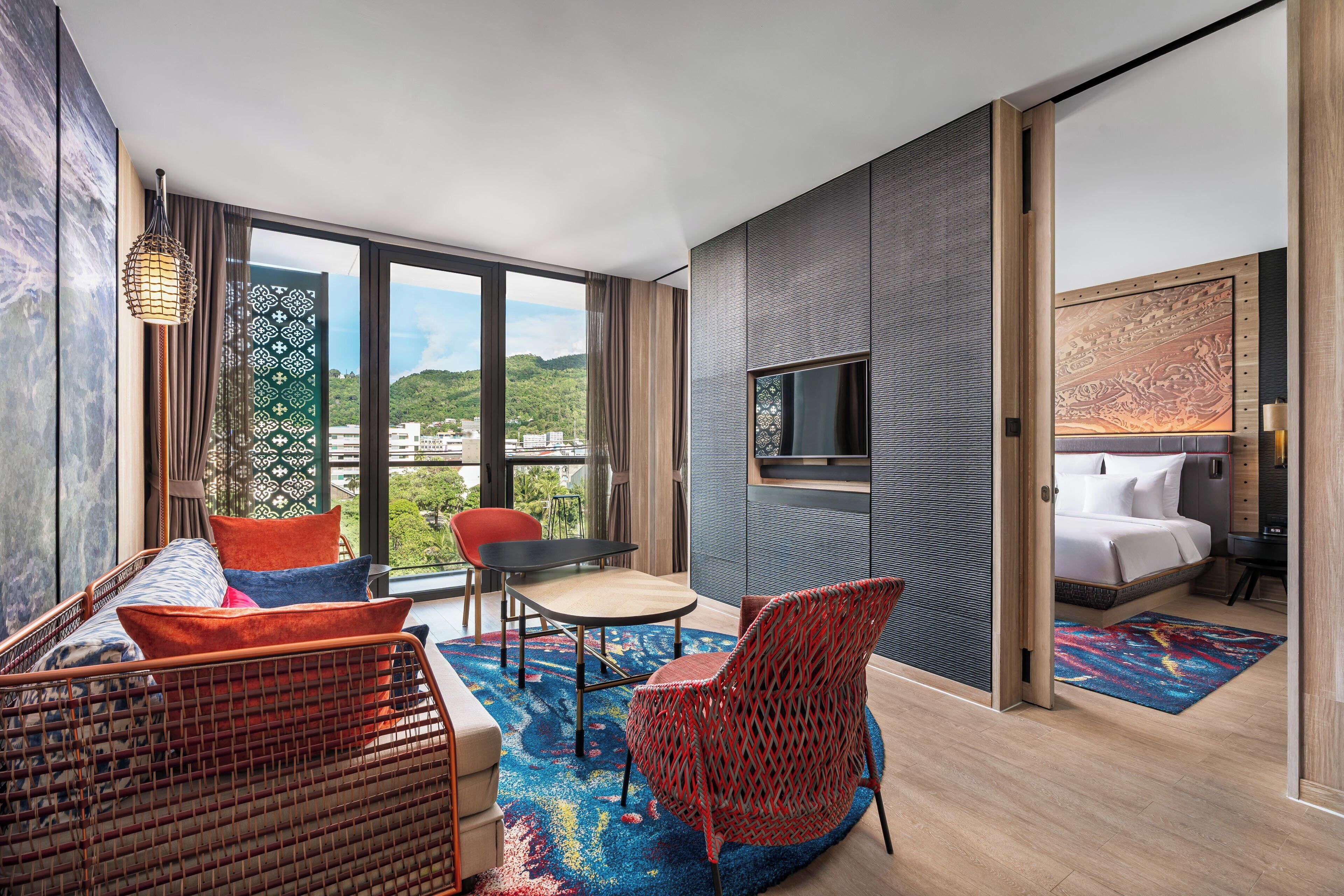 Suite, 1 soverom, byutsikt | 1 soverom, sengetøy av topp kvalitet og minibarvarer (inkludert)