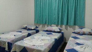 Free WiFi, bed sheets