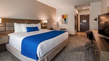 Safe på rommet, skrivebord og skrivebord for bærbar PC