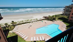 Balcony view - Sunrise 507 Apartment 2 (New Smyrna Beach)