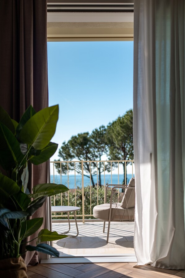 高级公寓, 2 间卧室, 无障碍, 湖景 | 客房内保险箱、特色装修、特色家居、办公桌