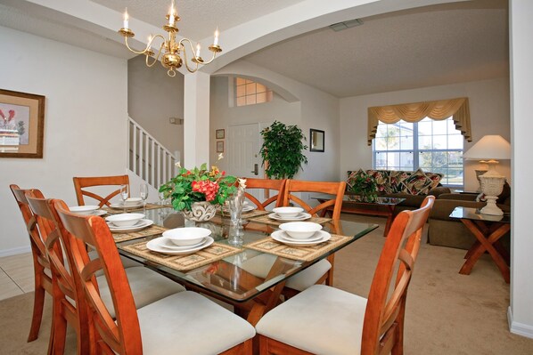 Luxury House, 6 Bedrooms, Lake View | In-room dining - Kissimmee Vacation Homes by Shine FM (Kissimmee)