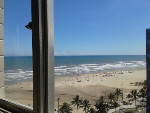 Large living room apartment - beachfront - terrace with private barbecue / ocean view