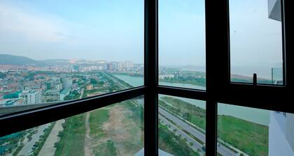 Découverte d'Halong - Cosy, vue sur l'océan, 2 BR, Apt entiÚrement équipé.