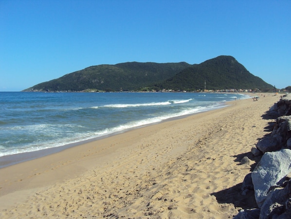En la playa 