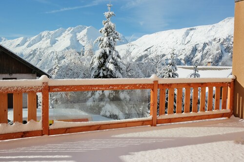 Exceptional modern chalet with wellness area, 