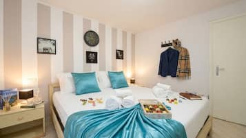 2 Schlafzimmer, Bügeleisen/Bügelbrett, kostenloses WLAN, Bettwäsche