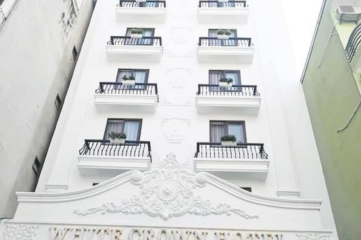 front of property