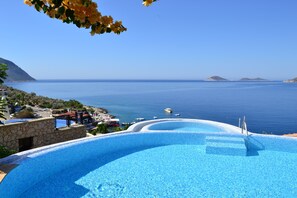 Piscine à débordement