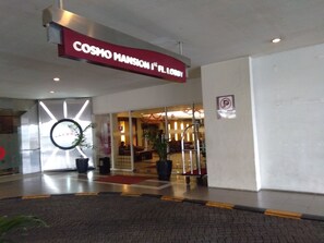 Fassade der Unterkunft