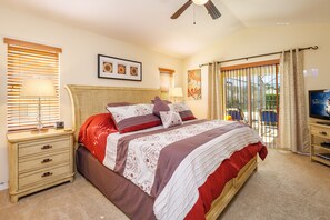 4 slaapkamers, een kluis op de kamer, een bureau