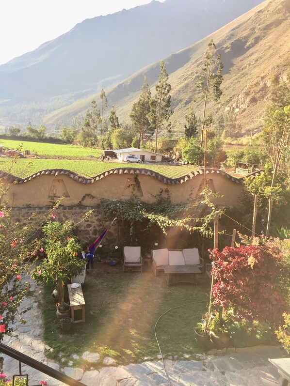 View from room - Ccapac Inka Ollanta (Ollantaytambo)