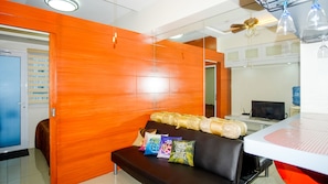 Condo, 1 Bedroom | Living room | LED TV