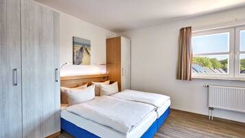 2 間睡房、熨斗/熨衫板、Wi-Fi、床單