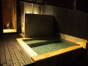 Private Building with Semi Open Air Bath -6 | Individually decorated, blackout drapes, free WiFi, bed sheets