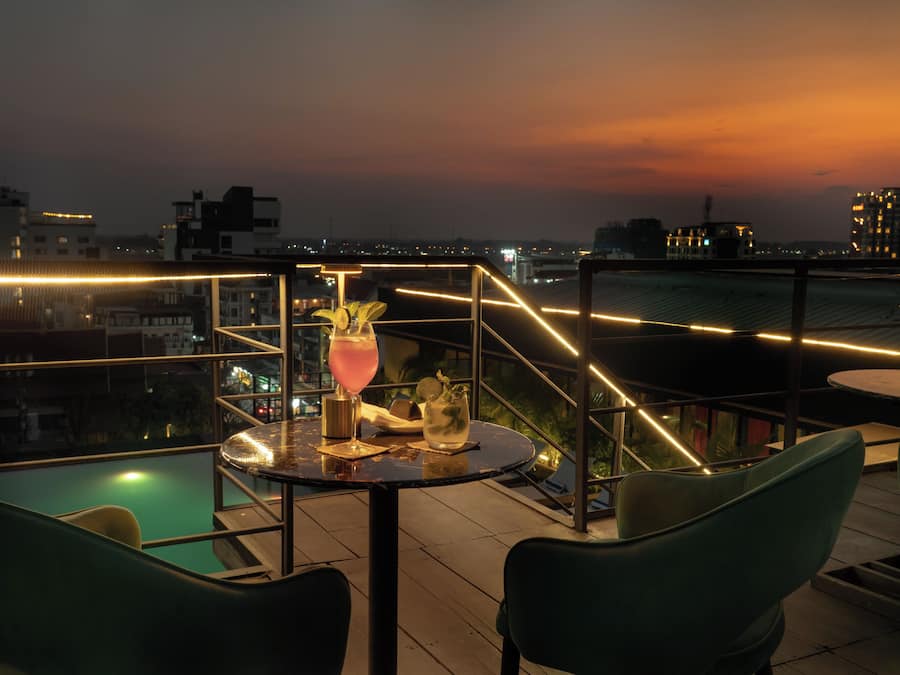 Rooftop terrace