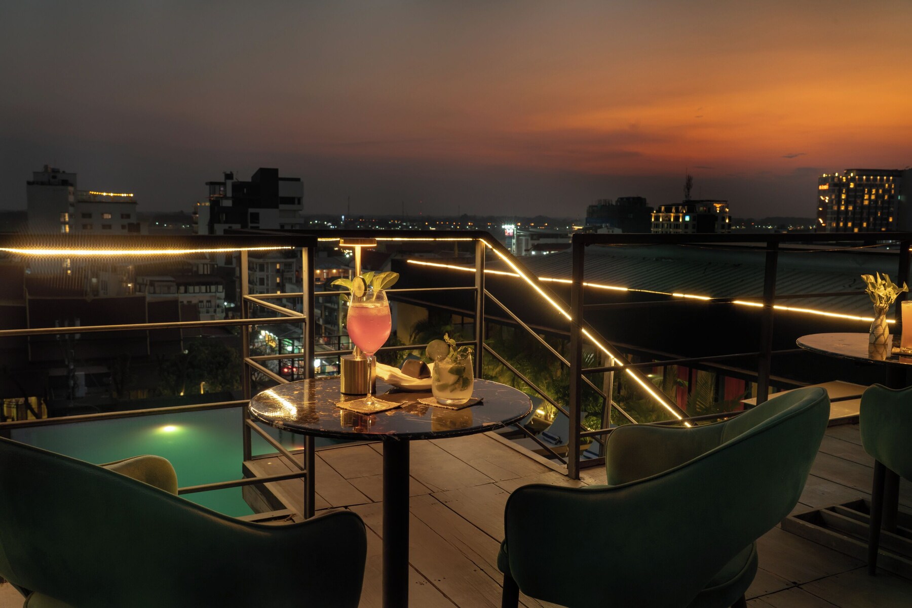 Terraza en la azotea