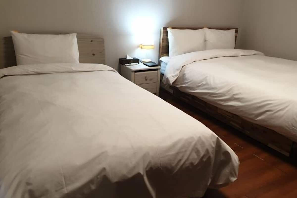 1 bedroom, blackout drapes, soundproofing, free WiFi
