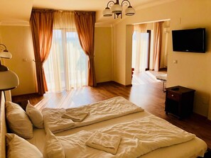 Classic Apartment | In-room safe, desk, blackout curtains, iron/ironing board - Pensiunea Magnolia (Biharia)