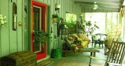 My Little Blue House a Secluded Cabin on a Babbling Brook