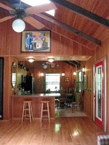 A Secluded Cabin on a Babbling Brook