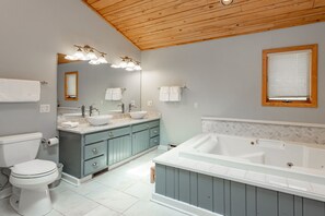 Dusche, Whirlpool, Handtücher