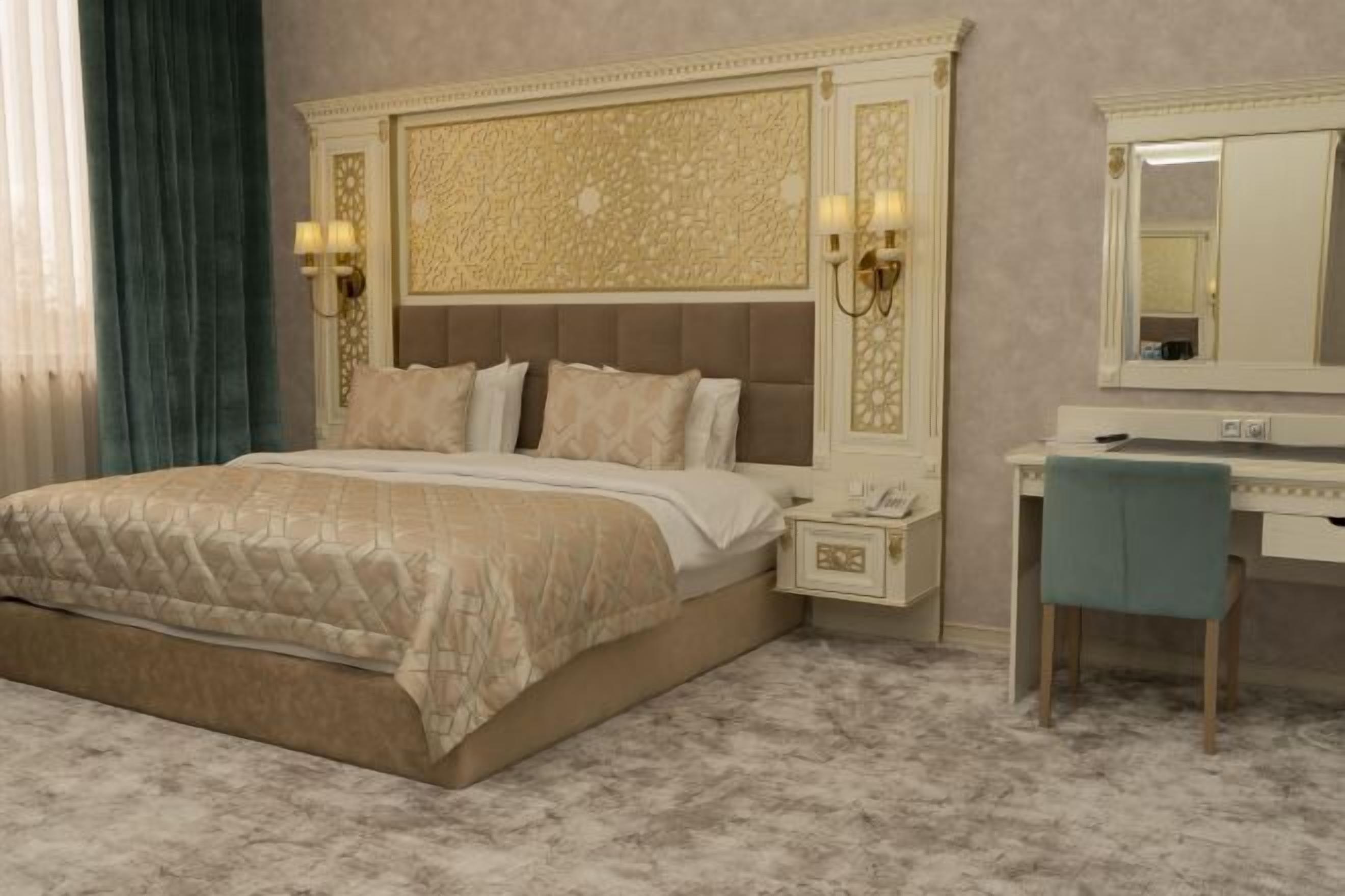 Sengetøy av topp kvalitet, minibar, safe på rommet og blendingsgardiner