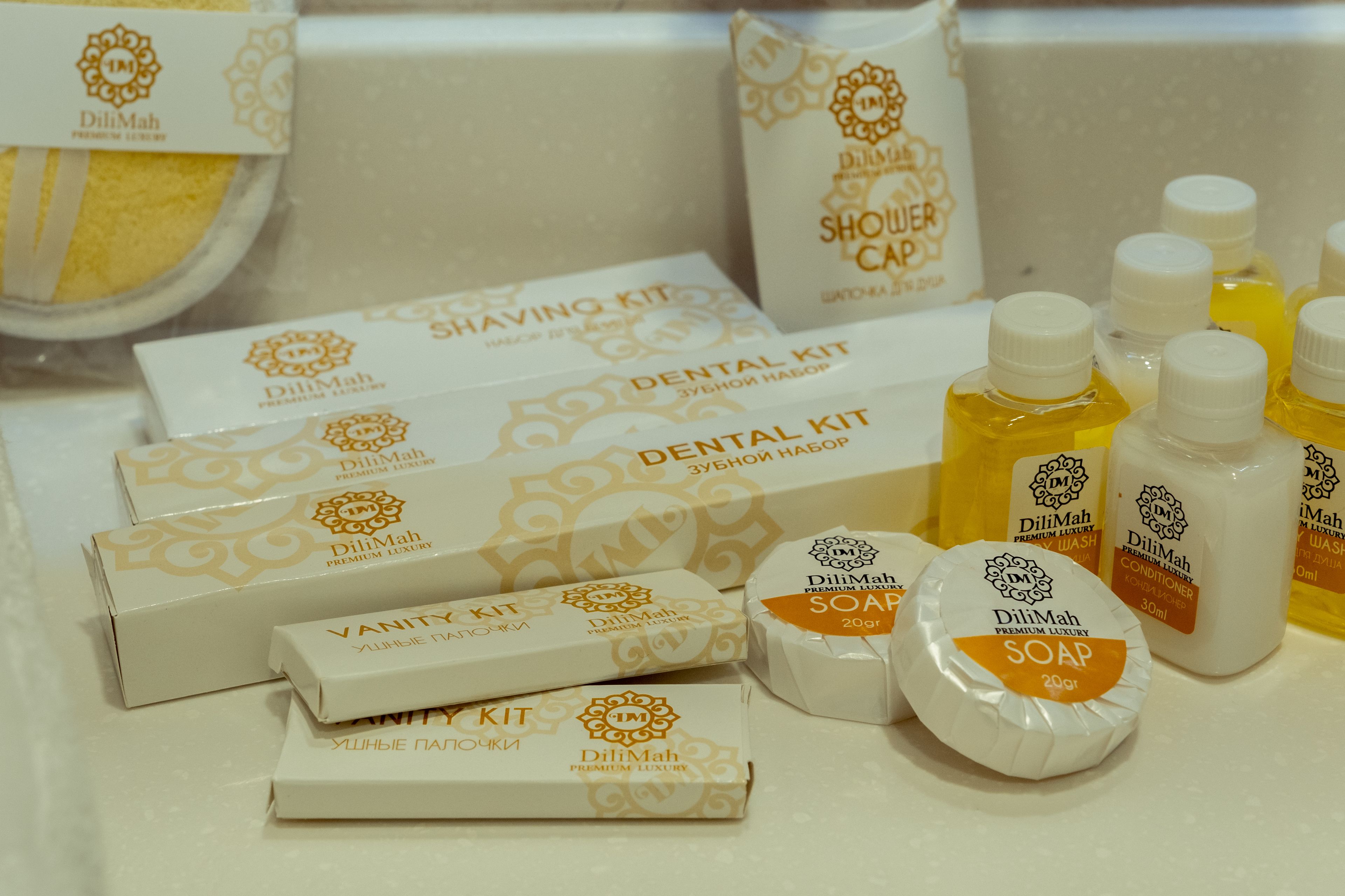 free toiletries, hair dryer, bathrobes, slippers