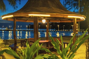Front of property – evening/night