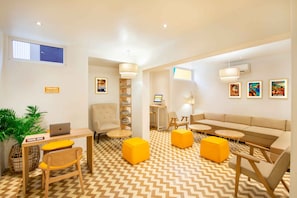 Lobby sitting area