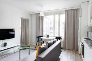 Standard Apartment, 1 Bedroom, Balcony | Blackout curtains, soundproofing, iron/ironing board, free WiFi - Hiisi Homes Helsinki Sörnäinen (Helsinki)