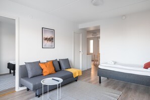 Standard Apartment, 2 Bedrooms, Balcony | Living area | Smart TV - Hiisi Homes Helsinki Sörnäinen (Helsinki)