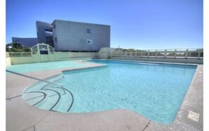 Pool - Aah, Awesome-OIBV 106-2 Story, Ocean Front Condo (Oak Island)