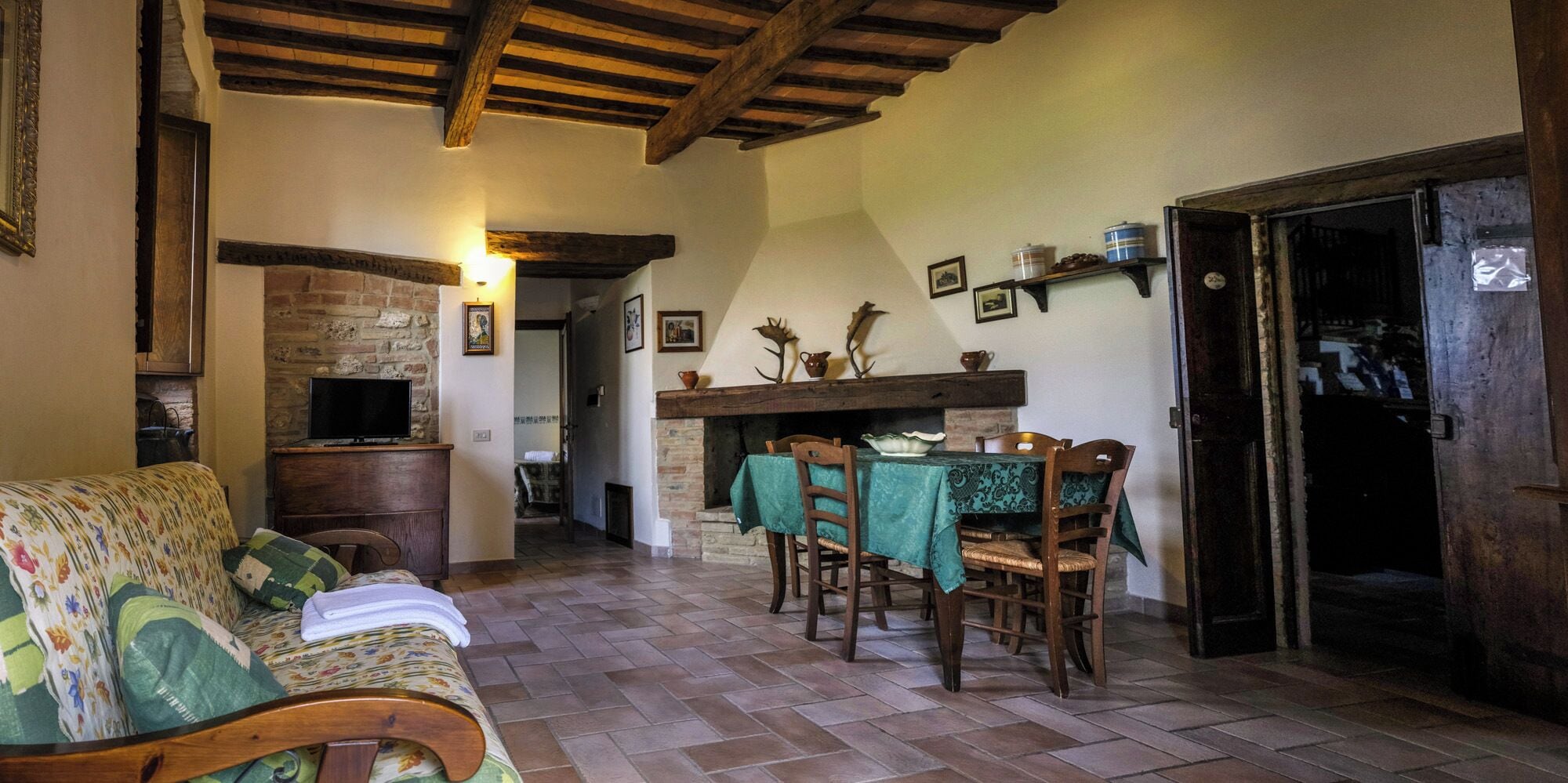 Standard Apartment, 1 Bedroom | Living area | 28-inch LED TV with digital channels, TV