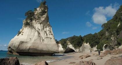 Modern beach front apartment at Aqua Soleil complex with lap pool & spa.