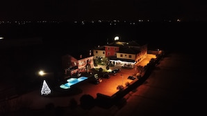 منظر من الجو على ارتفاع عالٍ