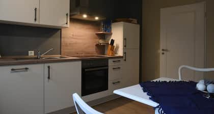 Garten-Ferienwohnung 68 qm für 2 - 4 Personen, 2 separate Schlafzimmer