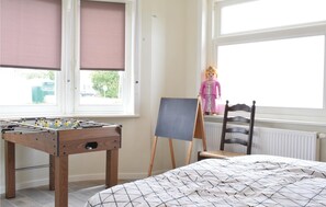 4 quartos, berço de viagem, Wi-Fi de cortesia, roupa de cama