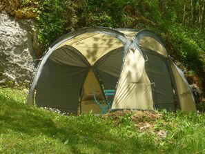 Overnattingsstedets uteområder