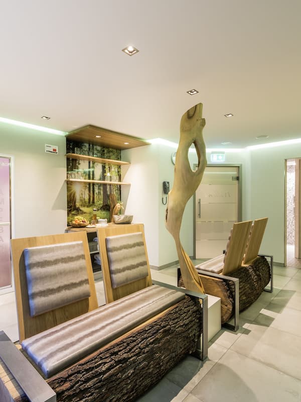 Sauna, steam room, body treatments, massages