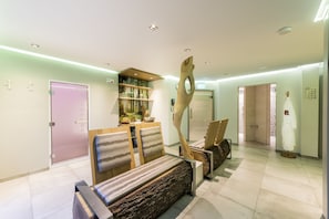 Sauna, hammam, soins corporels, massages