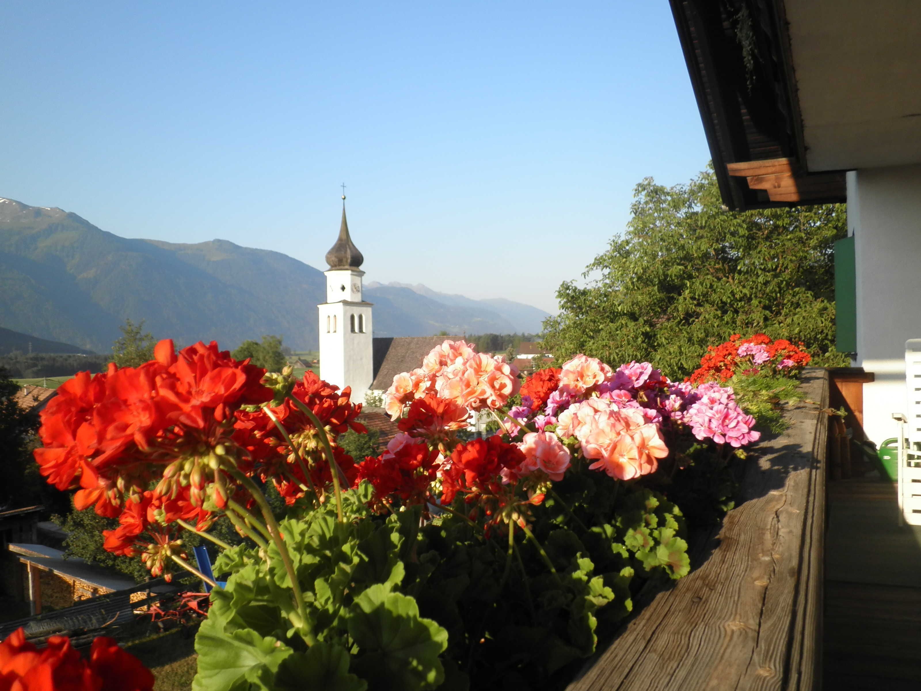 Vue depuis l’hébergement 