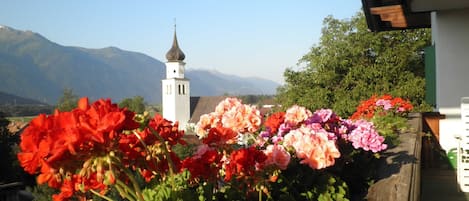 Blick von der Unterkunft