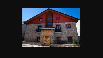 Façade de l’hébergement