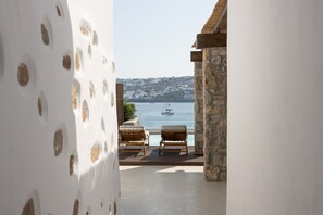 Luxury Bungalow, Private Pool 4B Seaside | Terrace/patio - Amaris Mykonian Residence (Mykonos)