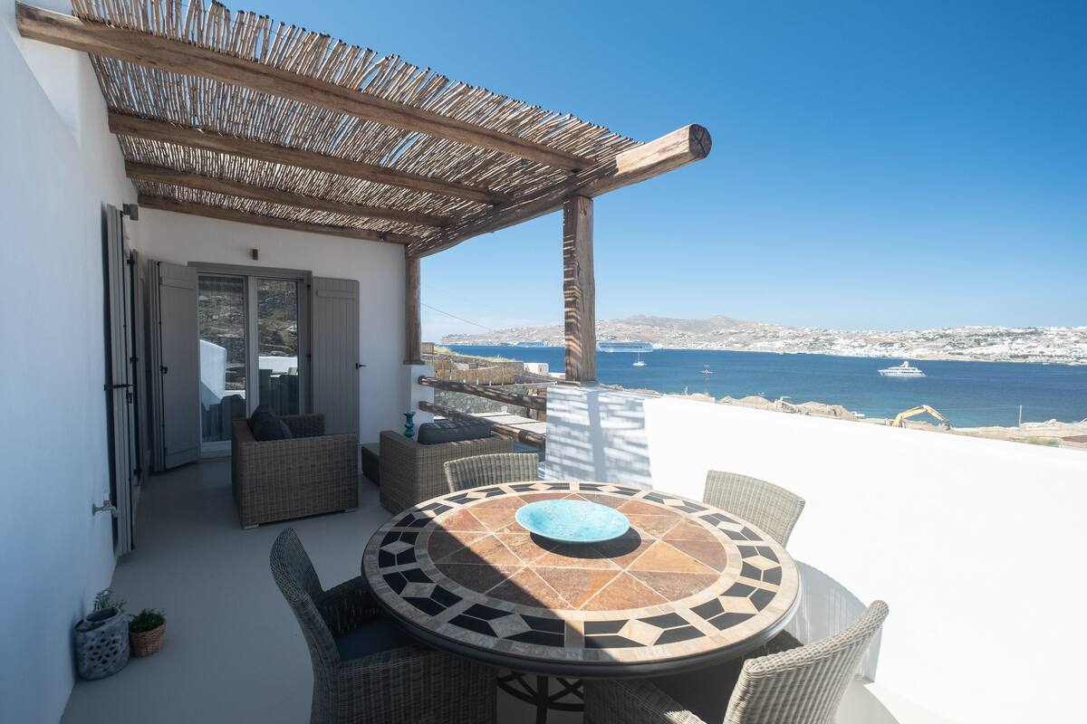 Luxury Apartment, 1 Bedroom, Sea View | View from room