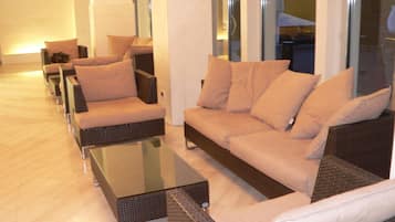 Lobby sitting area