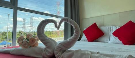 Desk, iron/ironing board, free WiFi, bed sheets