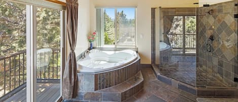 Shower, towels